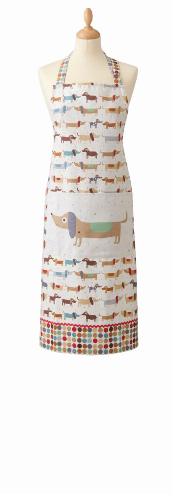 Grembiule da cucina lavabile con cane