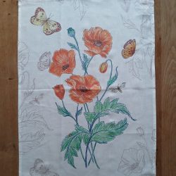 Canovaccio da cucina floreale buona qualità