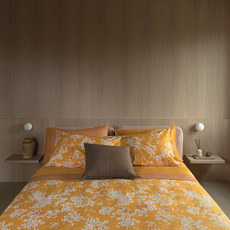 Fazzini completo letto zucca kimono